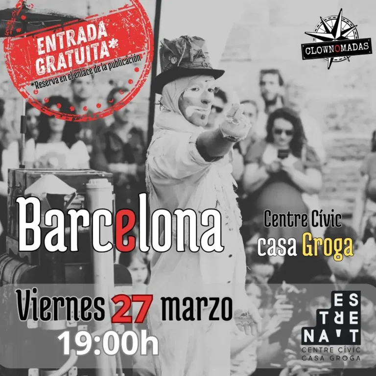 cartel-actuacion-barcelona-casa-groga-estrenat-clown
