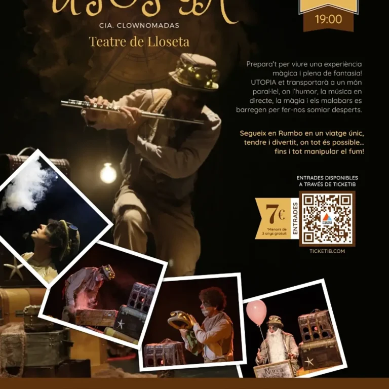 cartel-espectaculo-utopia-teatre-lloseta-clownomadas